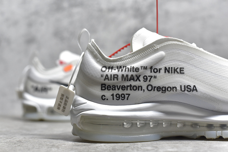 Authentic OFF-WHITE x Nike Air Max 97 White